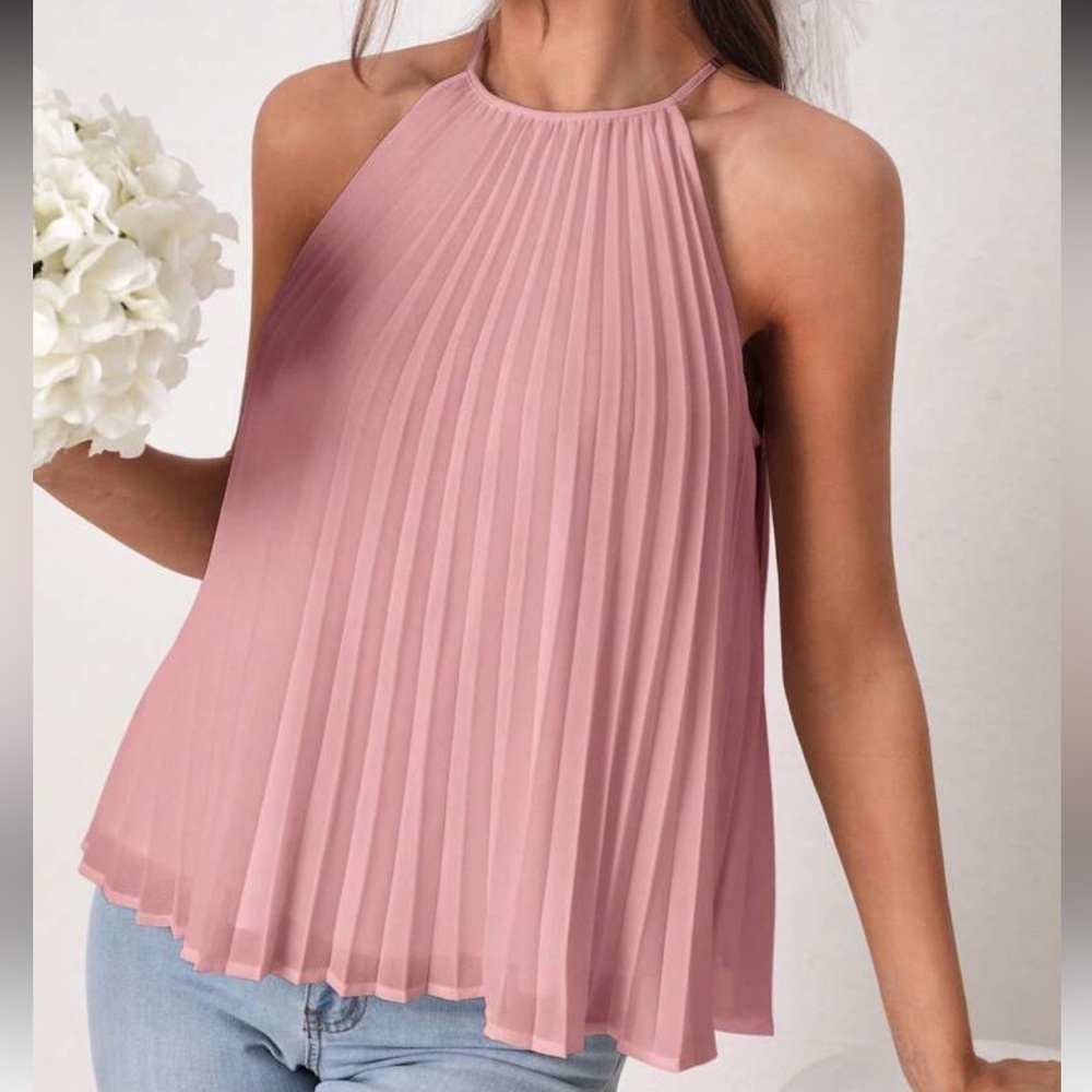 2/$30⚡️- SHIRT | Women’s NWT Shein sleeveless blouse size medium